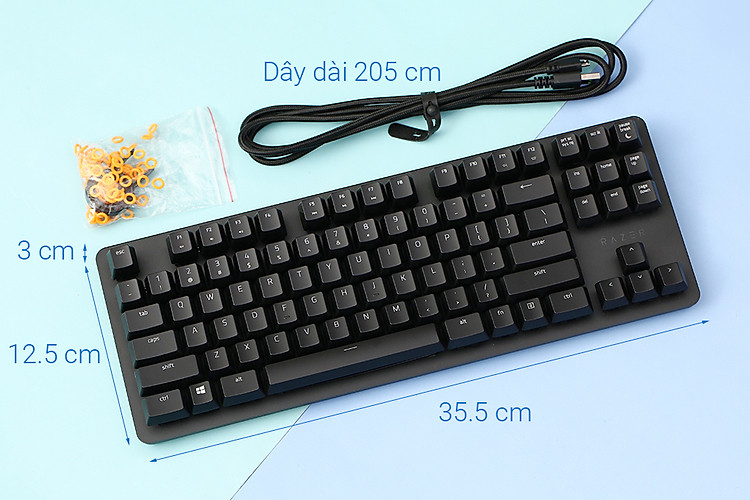 Bàn Phím Cơ Có Dây Gaming Silent Razer BlackWidow Lite