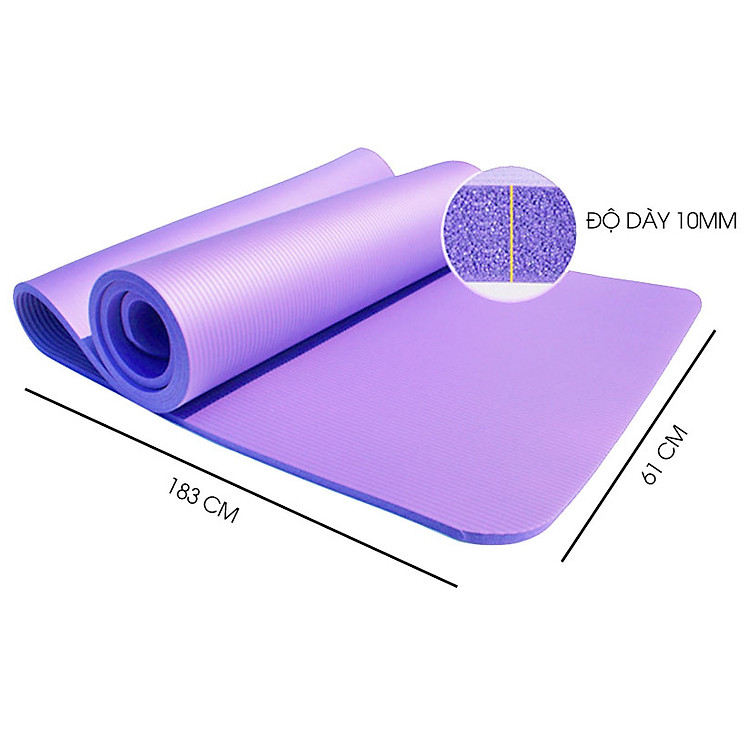Thảm tập Yoga NBR Training Mat 10mm