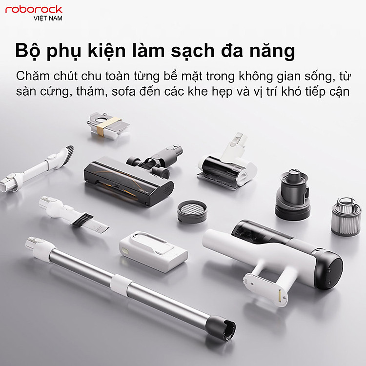 Máy hút bụi cầm tay Roborock H60 Hub Pro - Bản Quốc Tế 11