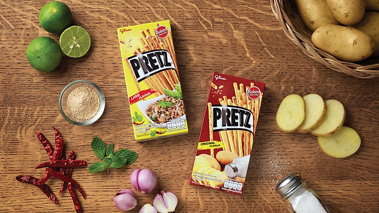 Bánh que Glico Pretz hộp 31gr - Nhiều vị lựa chọn - Quy cách 1 hộp 1