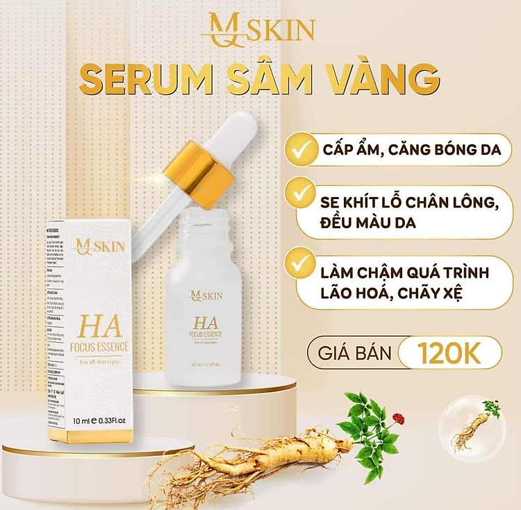 Serum Sâm Vàng MQ Skin