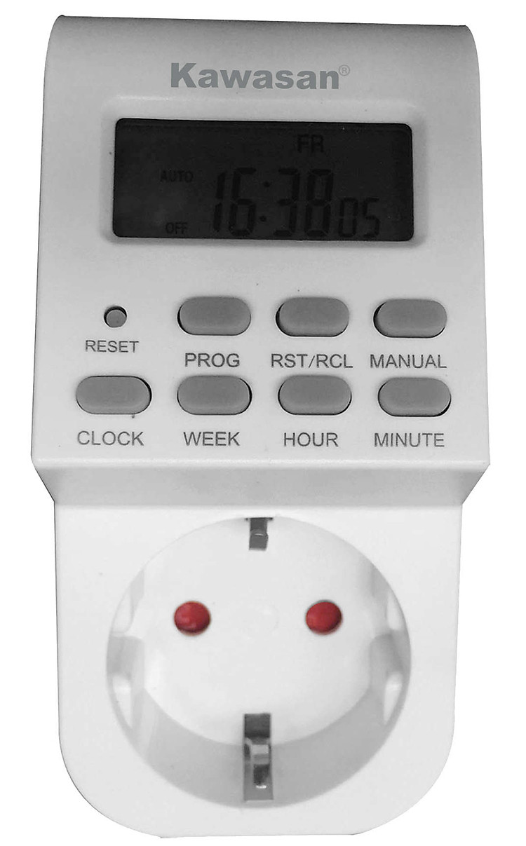 Ổ cắm điện hẹn giờ Kawasan KW-TGE2B