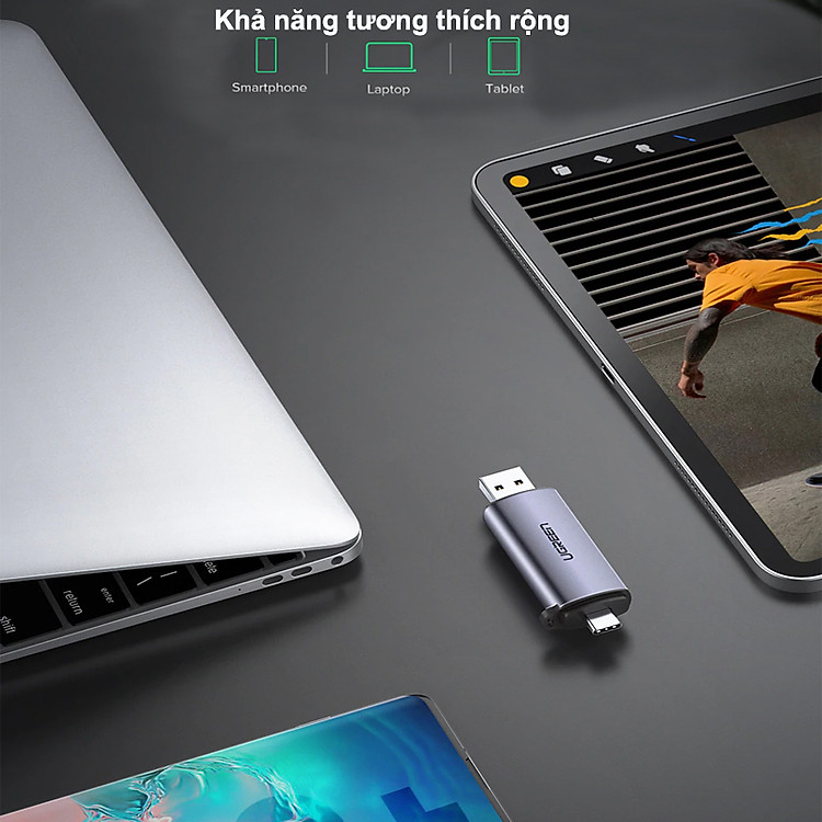 ugreen2050706205 dau-doc-the-sd-tf-chuan-usb-type-c-va-usb-3-0-ugreen-50706