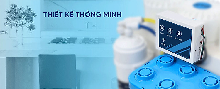 Máy lọc nước thông minh Karofi KAQ-U95 - 10 lõi Hydrogen