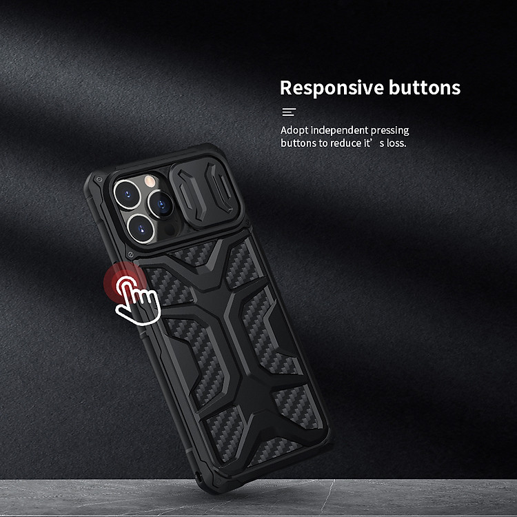 Ốp Lưng Nillkin Adventurer Case dành cho iPhone 13 / 13 Pro / 13 Pro Max - Hàng Nhập Khẩu