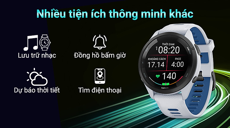 Garmin Forerunner 265 Music - Tiện ích khác