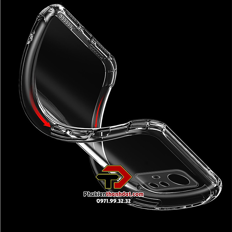 Ốp lưng cho Xiaomi 12T Pro, K50 Ultra, Xiaomi 12T dẻo trong suốt chống sốc bảo vệ camera sau - Hàng nhập khẩu