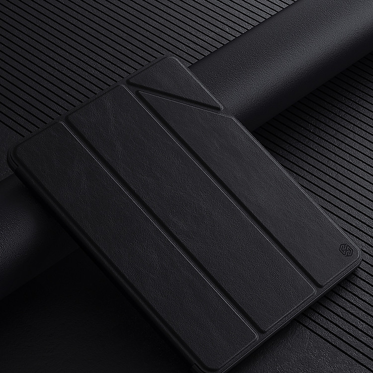 Bao da cho iPad Air 4 2020 10.9 inch Nillkin Bevel Leather Case (Có khe cắm bút Apple Pencil) - Hàng Nhập Khẩu