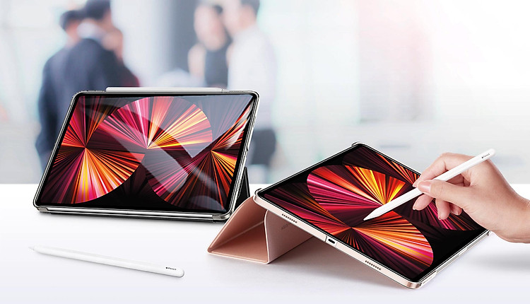 Bao Da Dành Cho iPad Pro 11 inch 2021/2022 và iPad Pro 12.9 inch 2021/2022 ESR Ascend Trifold Hard Case - Hàng Nhập Khẩu