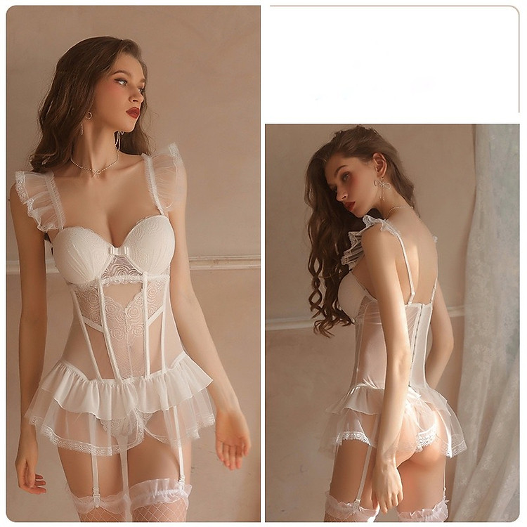 Đầm Ngủ Cosplay Định Hình Gợi Cảm