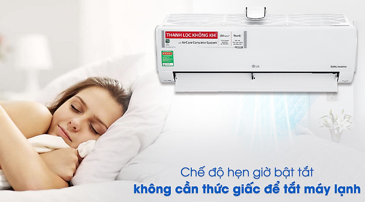 Hẹn giờ bật tắt - Máy lạnh LG Inverter 1.5 HP V13APFUV