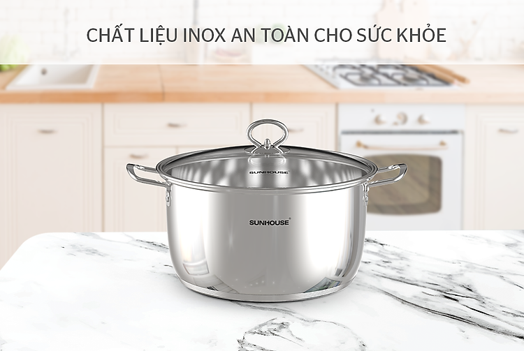 NỒI INOX 5 ĐÁY SUNHOUSE SHG788-24 2