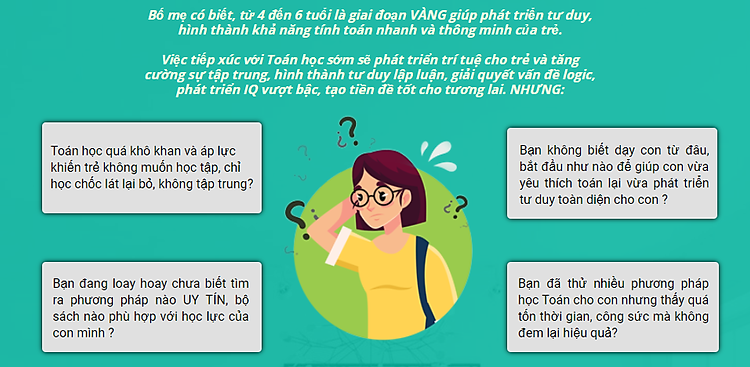 Toán tư duy cho trẻ em từ 4 - 6 tuổi