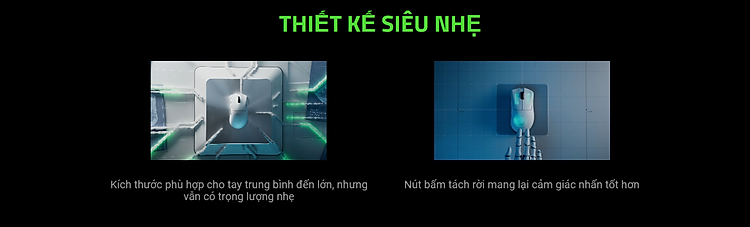 Chuột game không dây Razer DeathAdder V3 Pro Ergonomic (USB/RGB) (RZ01-04630100-R3A1) 2