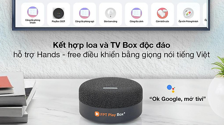 TV Box FPT Play Box S T590 - Điều khiển bằng giọng nói tiếng Việt qua tính năng Hands - free