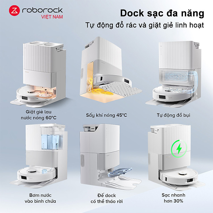 Robot hút bụi lau nhà Roborock Qrevo C Pro - Bản Quốc Tế 8 Roborock Qrevo C Pro