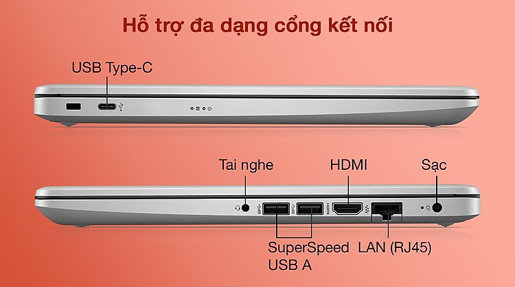 HP 240 G8 i3 1005G1 (519A7PA) - Cổng kết nối