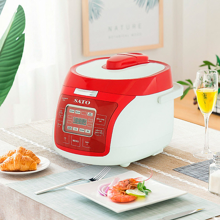 Nồi cơm điện tử SATO 18DT014 1.8L 2