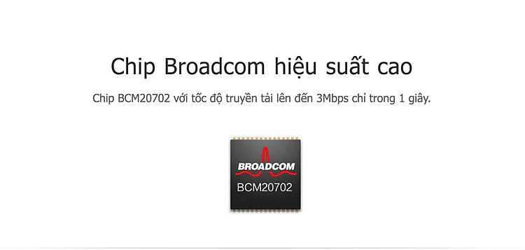 Chip Broadcom hiệu suất cao