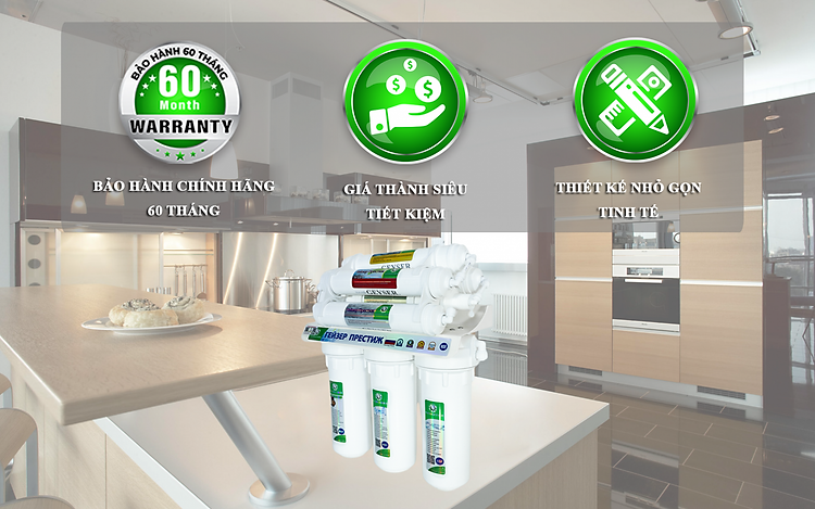 Máy lọc nước Nano Geyser ECO công nghệ lọc Nano - Hàng Chính Hãng