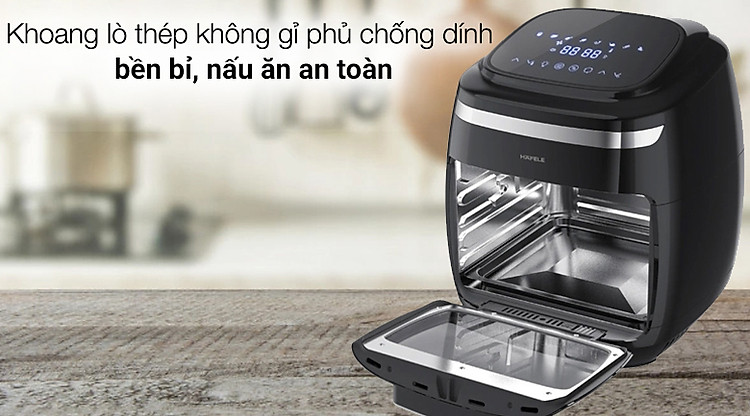 Lò chiên không dầu Hafele AF-602A (535.43.711) 11 lít - Chất liệu