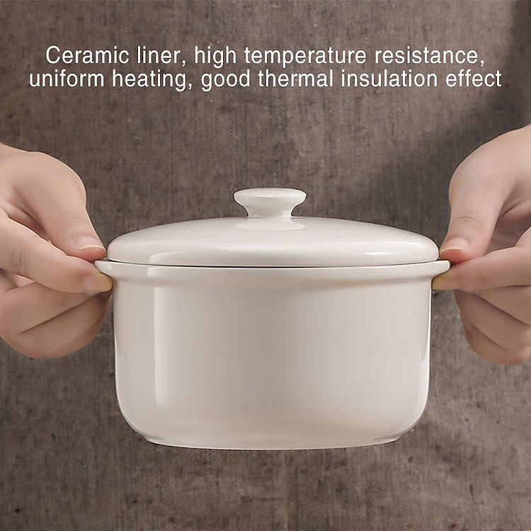 QCOOKER CR DZ08 Mini Slow Cooker XIAOMI kitchen sous vide cooker Home ceramics smart electric cooker