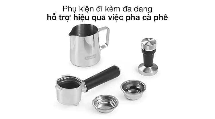 Máy Pha Cà Phê Delonghi EC785.GY - Phụ kiện đi kèm