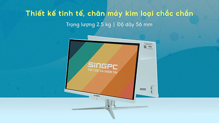 Máy tính All In One SingPC M19K380-W