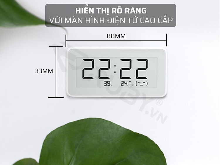 Hiển thị rõ ràng với màn hình hiển thị điện tử cao cấp