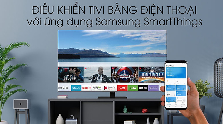 SmartThings - Smart Tivi QLED Samsung 4K 55 inch QA55Q80TA