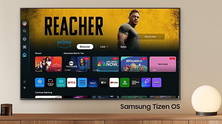 Smart Tivi Samsung 4K 55 inch UA55DU8000 - Hệ điều hành