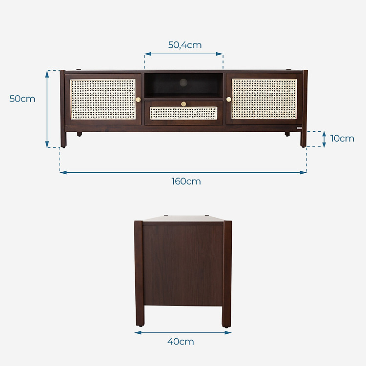 Tủ Kệ TiVi Gỗ MOHO FIJI 401 1