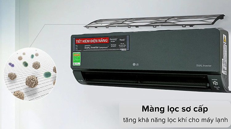 Điều hòa LG Inverter 12000 BTU V13APIG - Khả năng lọc vi khuẩn