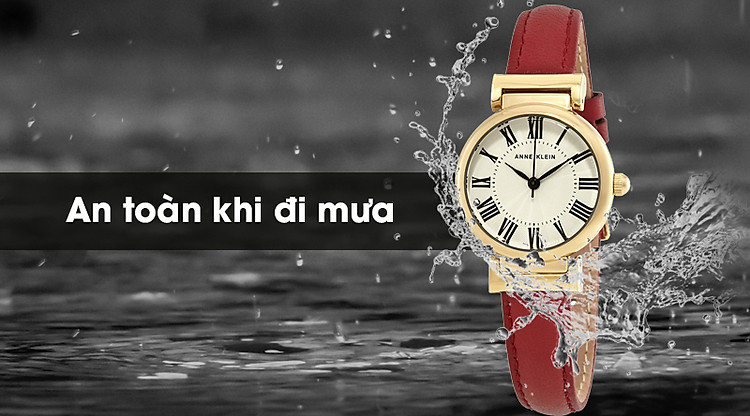 Đồng hồ Nữ Anne Klein AK/2246CRRD có hệ số chống nước 3 ATM