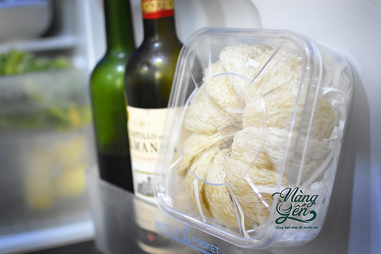 Bảo quản Yến tinh chế nàng yến