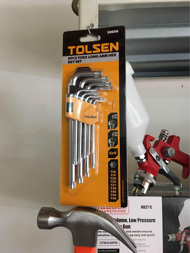 LỤC GIÁC BÔNG BỘ 9 CÂY NGẮN TOLSEN 20056 - HÀNG CHÍNH HÃNG