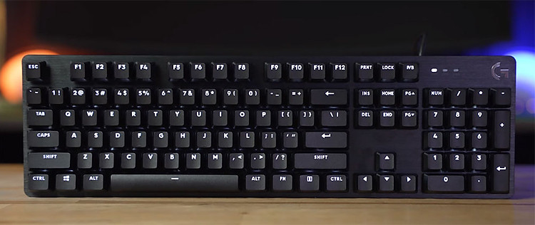 Bàn phím Logitech G413 Mechanical Gaming màu đen - Hàng Chính Hãng - Bảo Hành 24 Tháng