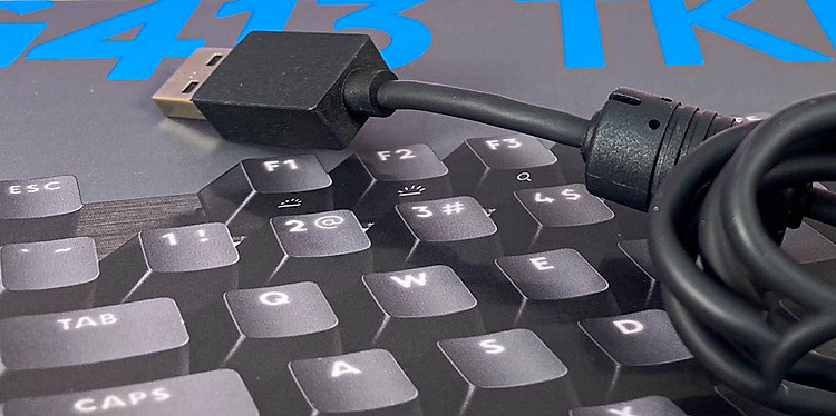Bàn phím Logitech G413 Mechanical Gaming màu đen - Hàng Chính Hãng - Bảo Hành 24 Tháng