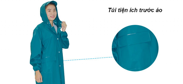 Áo mưa bít sườn Bisur Zipper - RANDO
