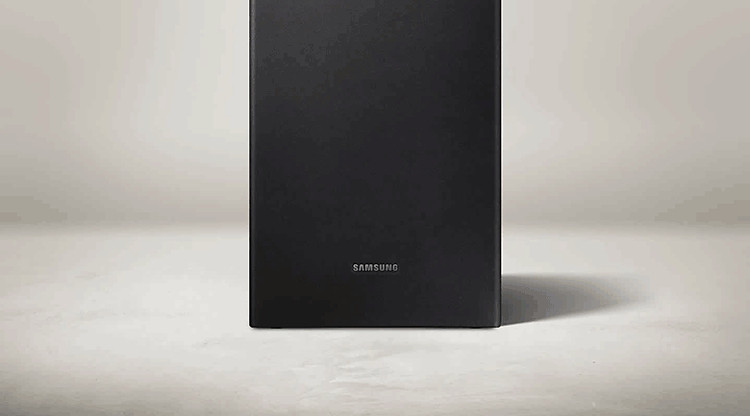Âm trầm mạnh mẽ - Loa Soundbar Samsung HW-T420/XV