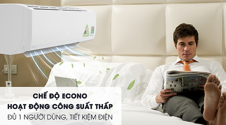 Chế độ Econo - Máy lạnh Daikin Inverter 1.5 HP ATKC35UAVMV