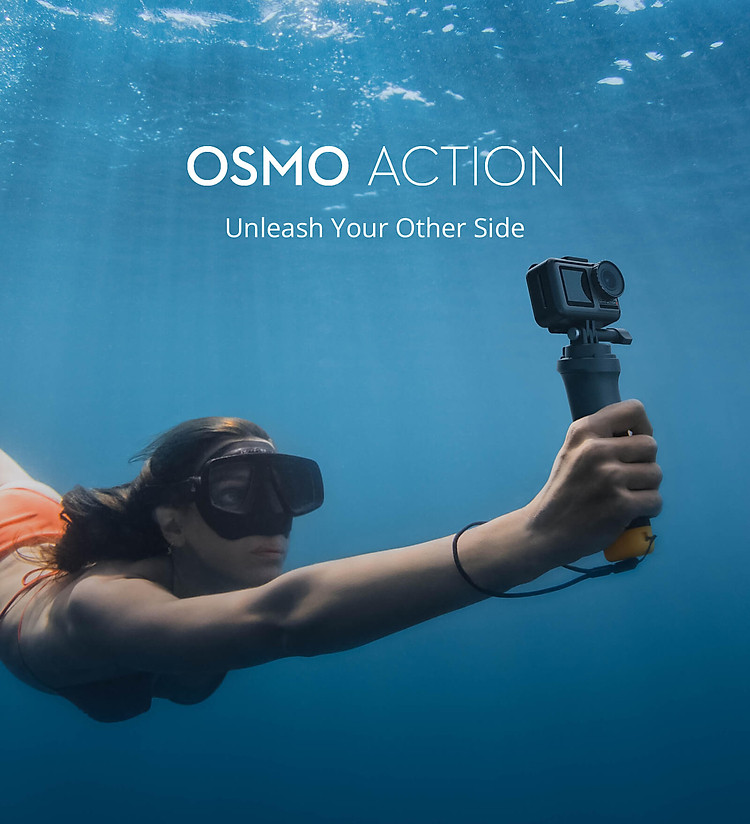 DJI Osmo Action - máy quay hành trình bỏ túi nhỏ nhất thế giới