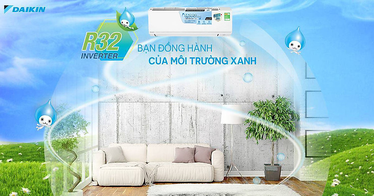 Loại Gas R-32 thân thiện môi trường