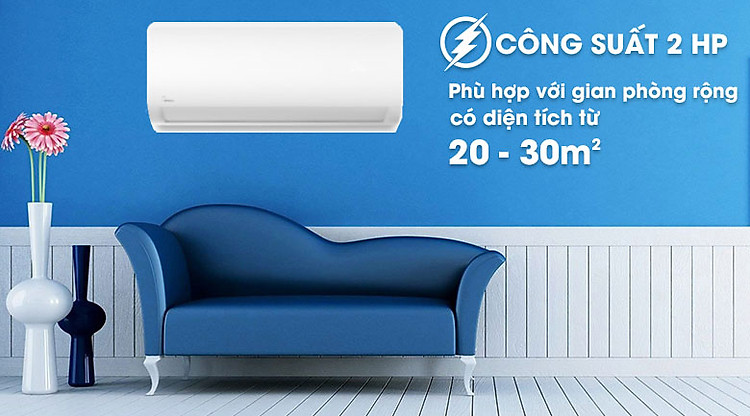 Thiết kế- Máy lạnh Midea Inverter MSAG-18CRDN8