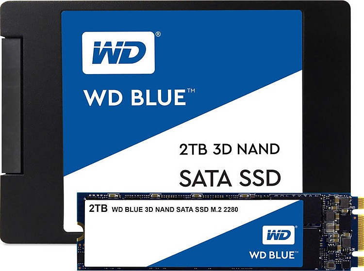 Ổ cứng SSD Western Digital Blue 3D-NAND M.2 2280 SATA III 500GB WDS500G2B0B  - Hàng Chính Hãng | Tiki