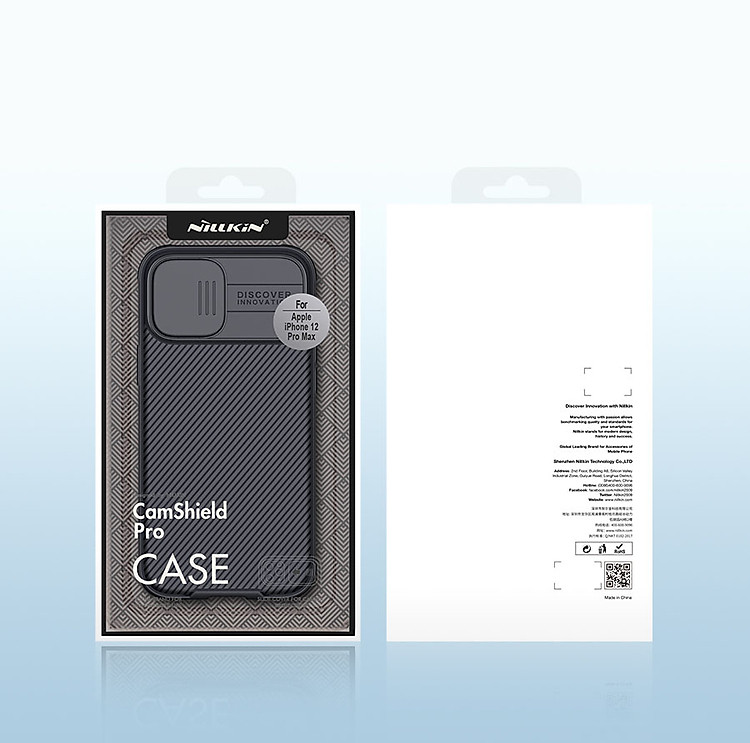 Ốp Nillkin bảo vệ Camera cho iPhone 12 Mini / 12 / 12 Pro / 12 Pro Max Nillkin Camshield nắp đậy bảo vệ Camera - Hàng nhập khẩu