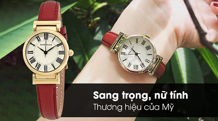 Đồng hồ Nữ Anne Klein AK/2246CRRD có thiết kế nữ tính và tinh tế