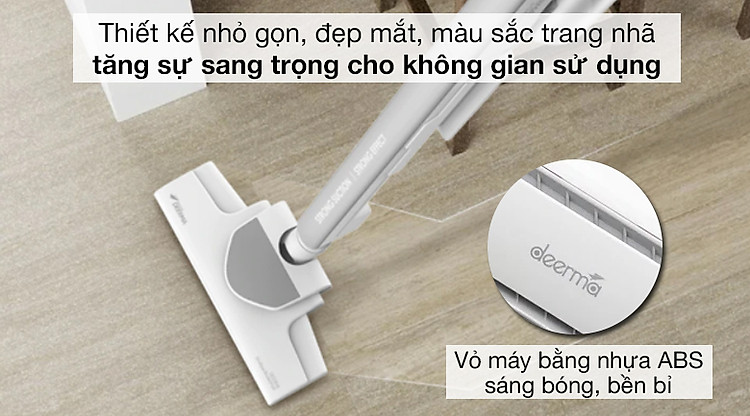 Thiết kế - Máy hút bụi cầm tay Deerma DX700