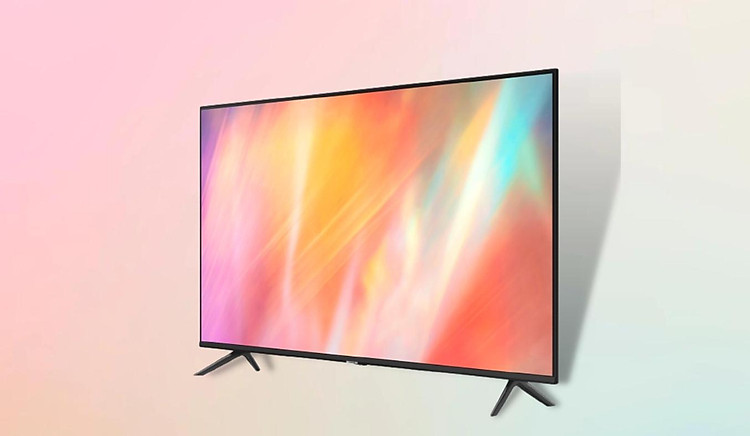 Smart Tivi Samsung Crystal UHD 4K 55 inch UA55AU7002KXXV thiết kế thanh mảnh tinh tế