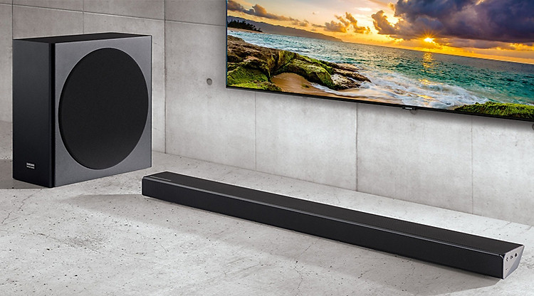 Loa thanh soundbar Samsung 3.1.2 HW-Q70R 330W - Thiết kế Loa thanh soundbar Samsung 3.1.2 HW-Q70R 330W - Thiết kế